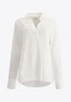 Saks Potts Logo-embroidered Buttoned Shirt In Multi
