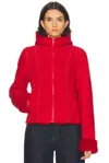 Saks Potts Milena Jacket In Racing Red