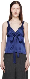 Saks Potts Navy Heni Camisole In Dark Navy