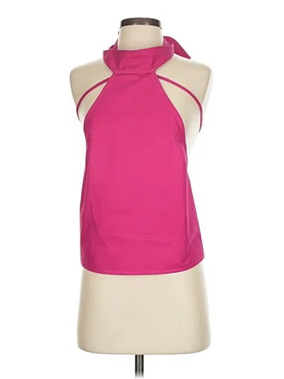 Pre-owned Saks Potts Sleeveless Blouse In Pink