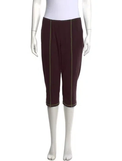 Pre-owned Saks Potts Straight Leg Pants In Black