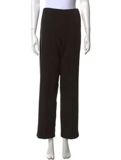 Pre-owned Saks Potts Straight Leg Pants In Black