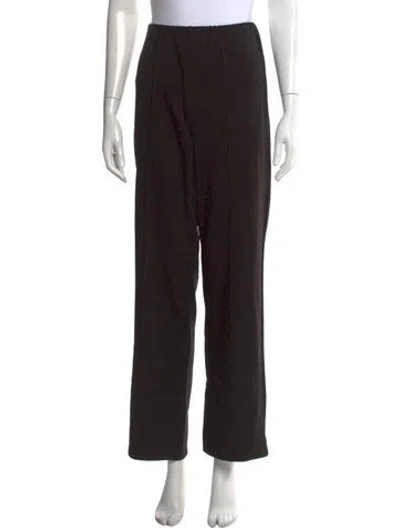 Pre-owned Saks Potts Wide Leg Pants In Black