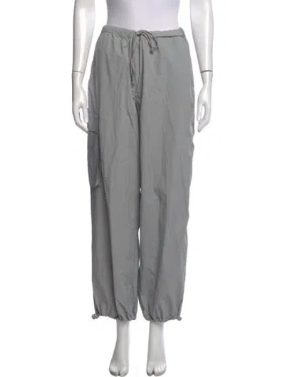 Pre-owned Saks Potts Wide Leg Pants In Grey