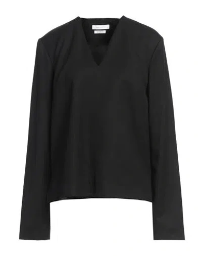 Saks Potts Woman Top Black Size S Wool