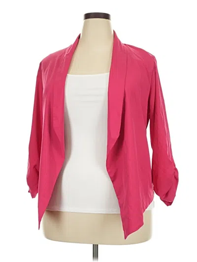 Pre-owned Sal Michel Kimono In Pink