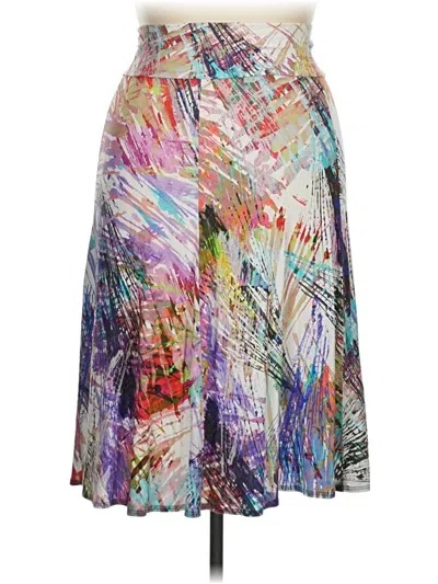 Pre-owned Salaam! Casual Skirt In Purple