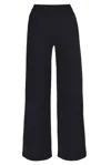 Salanida Women's Bene 100% Merino Wide Pants Black In Multi