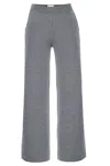Salanida Women's Bene 100% Merino Wide Pants Light Grey In Gray