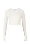 Salanida Women's Brera Crop Top White *limited Edition* In White