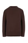 Salanida Women's Brown Marina 100% Merino Jumper Chocolate In Brown