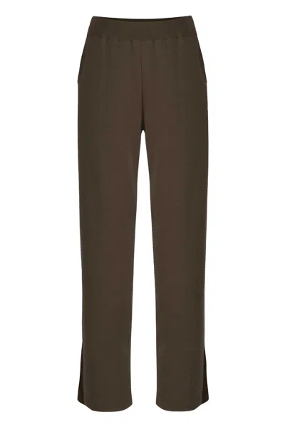 Salanida Women's Brown Ora 100% Merino Pants Khaki *limited Edition*