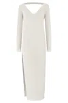 Salanida Women's Mare 100% Linen Long Dress White In White
