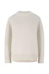 Salanida Women's Marina 100% Merino Jumper White In White