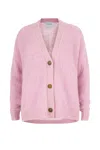 Salanida Women's Melody Mohair Cardigan Pink In Pink