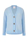 Salanida Women's Melody Mohair Cardigan Sky Blue In Blue