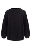 Salanida Women's Melody Mohair Sweater Black In Black