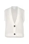 Salanida Women's Melody Mohair Vest White In White