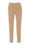 Salanida Women's Neutrals Alto 100% Merino Joggers Beige In Sand