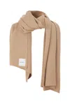 Salanida Women's Neutrals Via 100% Merino Scarf Beige In Sand