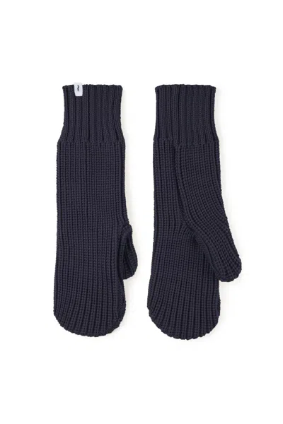 Salanida Women's Nonna 100% Merino Mittens Black