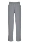 Salanida Women's Ora 100% Merino Pants Light Grey In Gray