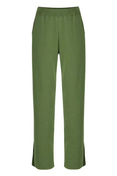 Salanida Women's Ora Merino Pants Olive Green