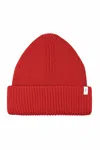 Salanida Women's Rotondo 100% Merino Hat Red In Red