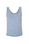 Salanida Women's Sabbia Tank Top Light Blue In Blue