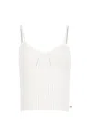 Salanida Women's Sotto Top White In White