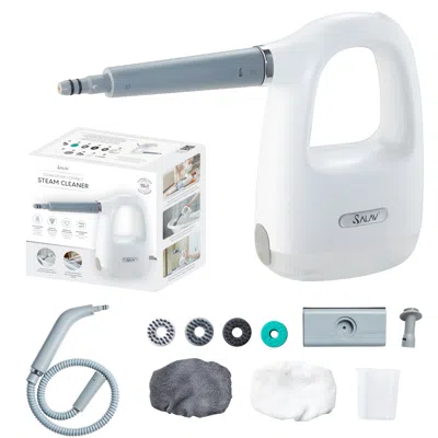 Salav 1100 Watt Handheld Steam Cleaner With 10pc Accessories Set White