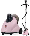 Salav Garment Steamer With 3pc Decalcifier Packets And R In Pink