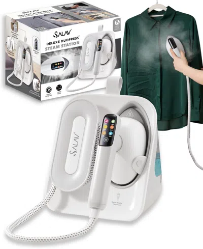 Salav Deluxe Duopress Steam Station In White