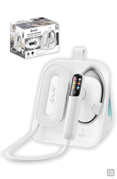 Salav Deluxe Duopress Steam Station In White