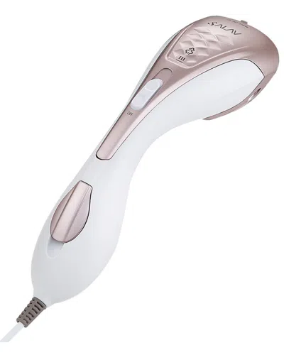 Salav Hs-100 Duopress Hand Held Steamer And Iron In White