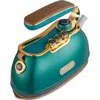 Salav Emerald Retro Edition Duopress Steamer And Iron In Emerald