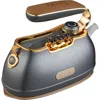 Salav Titanium Retro Edition Duopress Steamer And Iron In Titanium