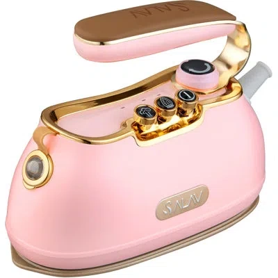 Salav Is-900 Retro Edition Duopress Garment Steamer + Iron, Rose In Pink