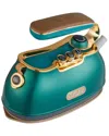 Salav Emerald Retro Edition Duopress Steamer And Iron In Green