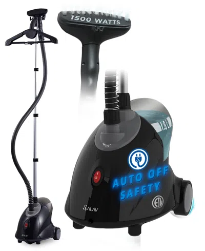 Salav Smart Auto-off Upright 65" Garment Steamer In Black
