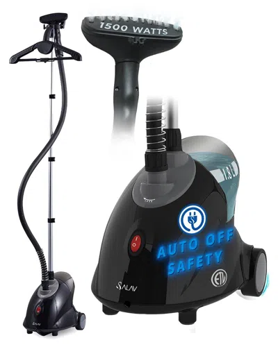 Salav Smart Auto-off Upright Garment Steamer In Black