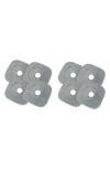 Salav True Tidy Microfiber Mop Pad Refill In Gray