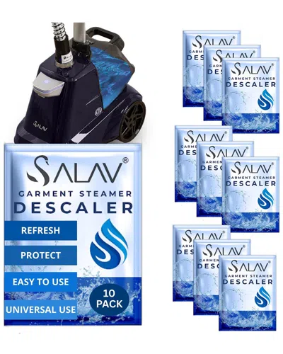 Salav Upright Garment Steamer 10pc Descaling Packet Set In Multi
