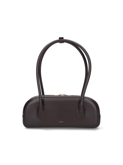 Salce 'bianca' Shoulder Bag In Brown