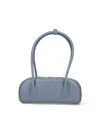 Salce Bianca One Tone Shoulder Bag In Gray
