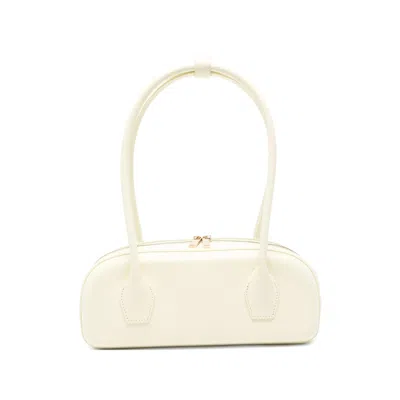 Salce Bianca Top-zip Shoulder Bag In Yellow