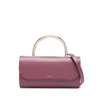 Salce Small Leather Tote Bag In Purple