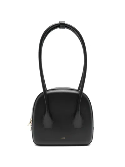 Salce Rounded Shoulder Bag In Black