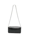 Salce Squeeze Shoulder Bag In Black
