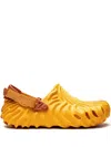 Salehe Bembury X Crocs Pollex Slingback Clogs In Yellow